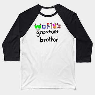 World's Greatest Brother Baseball T-Shirt